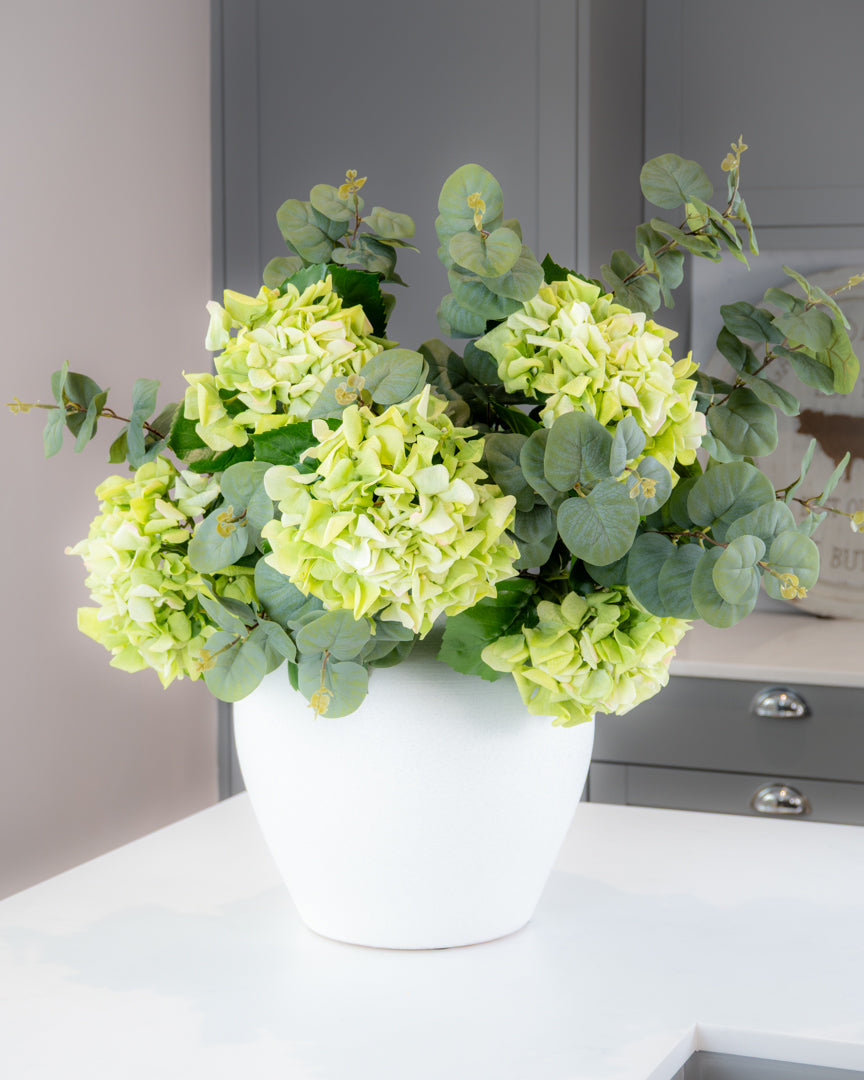 Real-Touch Garden Hydrangea - Green