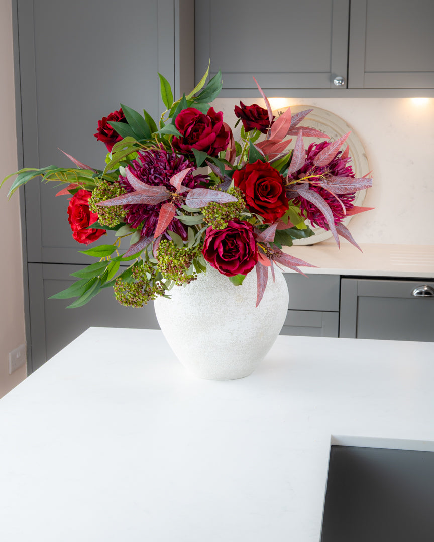 Merlot & Rose Bouquet