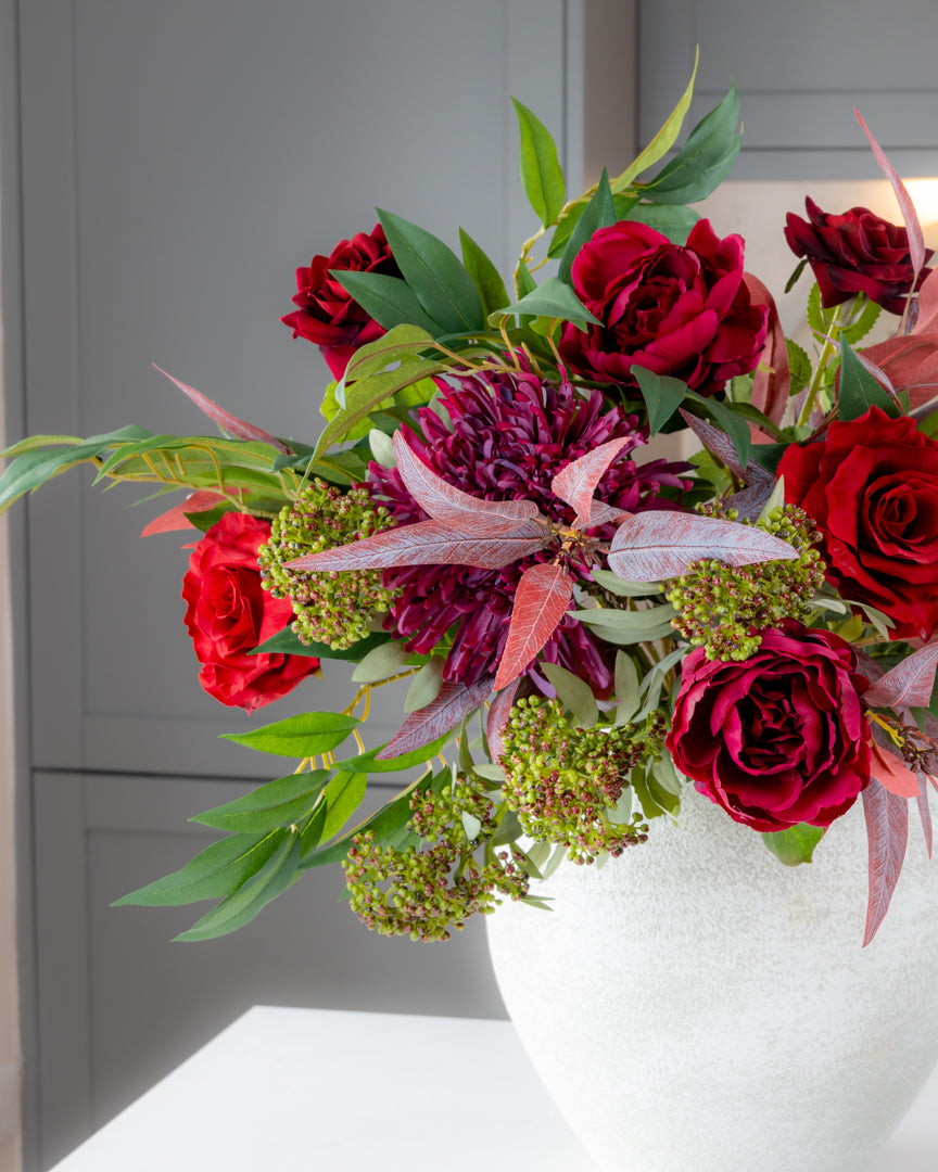 Merlot & Rose Bouquet