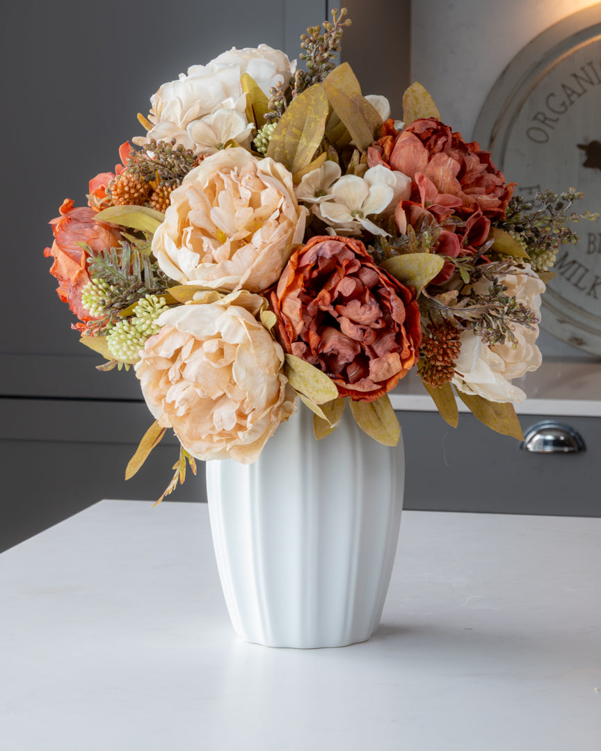 Autumn Peony Posy