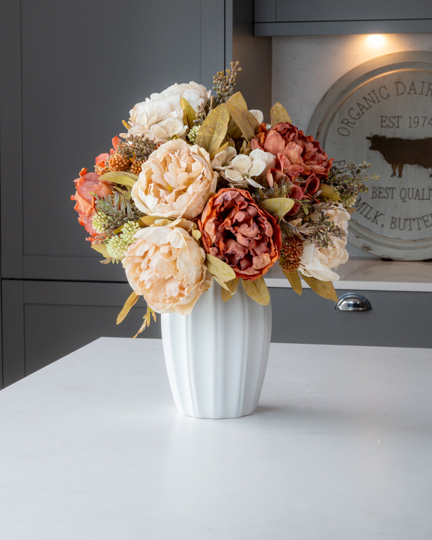 Autumn Peony Posy