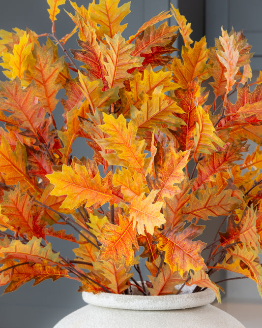 Golden Oak Leaf Spray