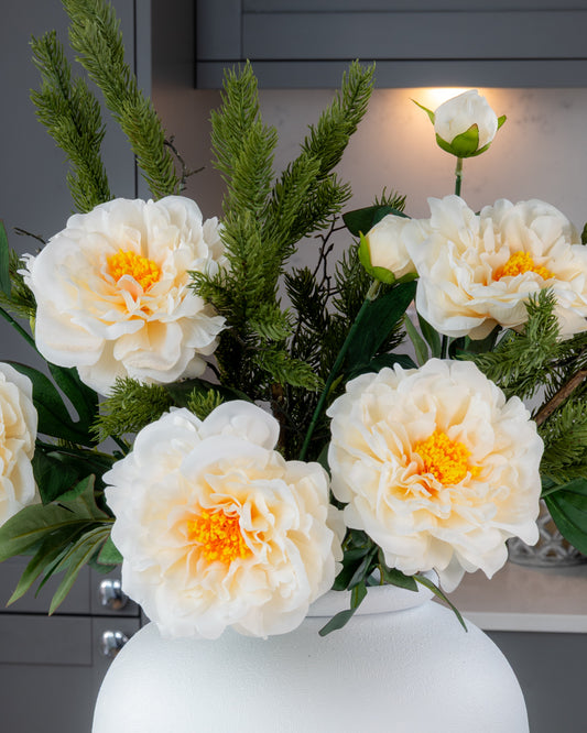 Winter Cream Peony