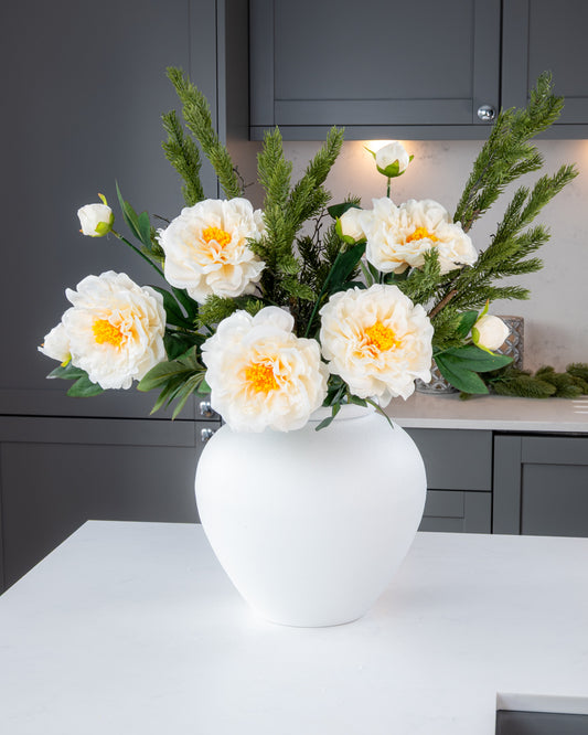 Winter Cream Peony