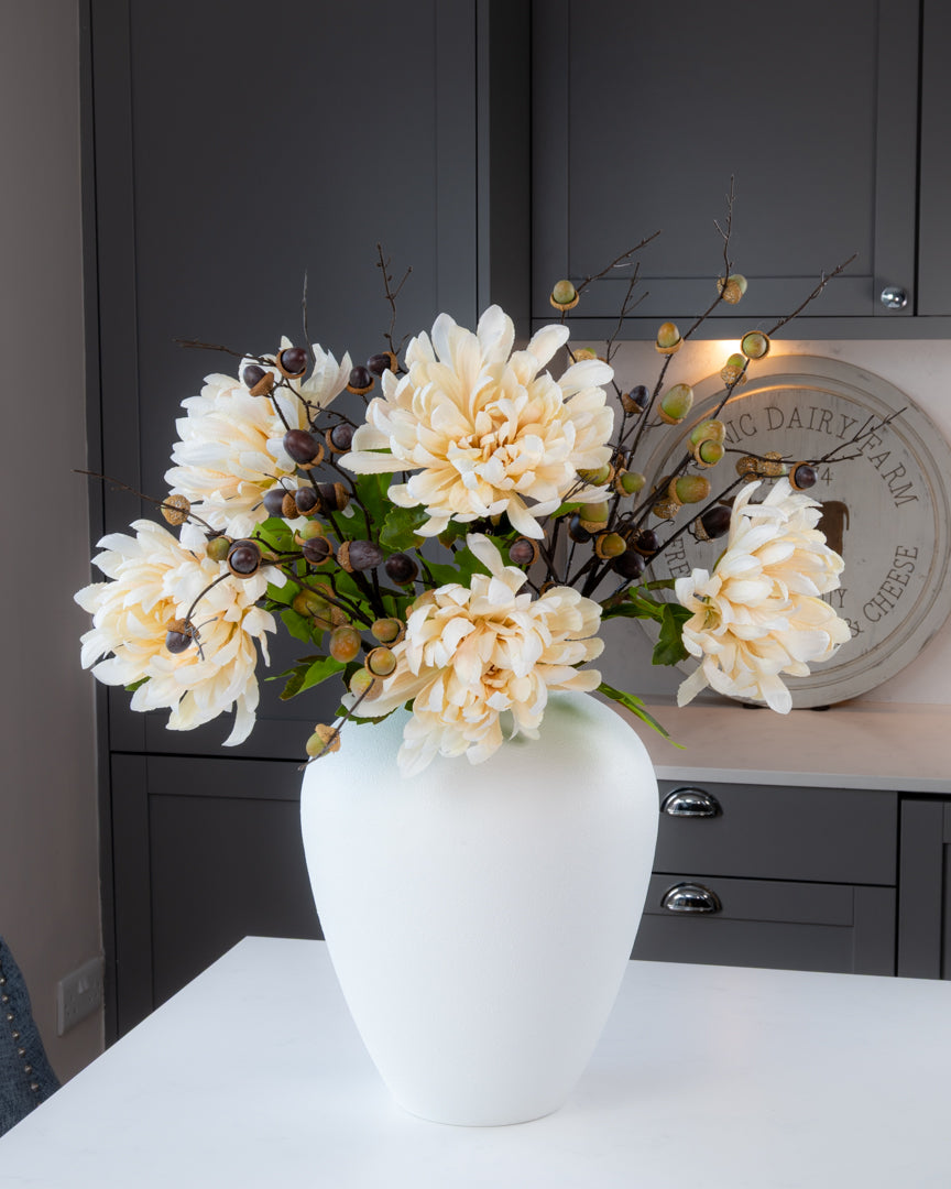 Autumn Chrysanthemum - Cream