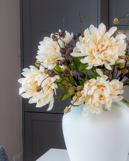 Autumn Chrysanthemum - Cream