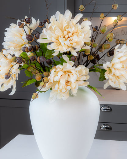 Autumn Chrysanthemum - Cream