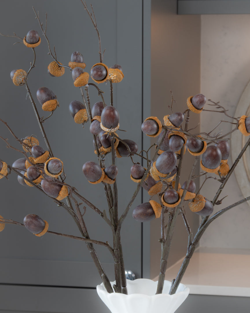 Acorn Spray - Brown