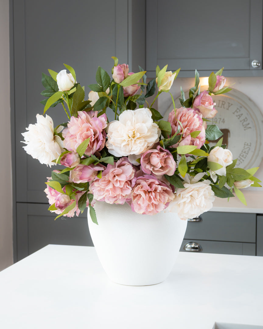 Pink & Cream Peony Bouquet
