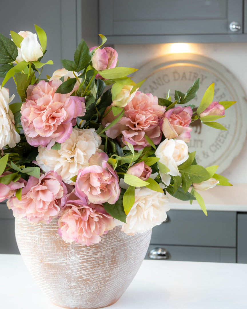 Pink & Cream Peony Bouquet