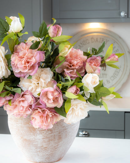 Pink & Cream Peony Bouquet