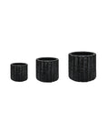 Load image into Gallery viewer, Chester Textured Planters set of 3 (2 colours)
