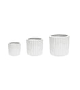 Load image into Gallery viewer, Chester Textured Planters set of 3 (2 colours)
