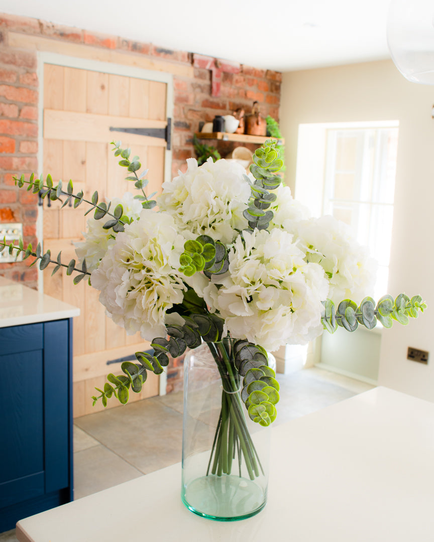 Luxury White Hydrangea Bouquet