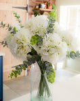 Load image into Gallery viewer, Luxury White Hydrangea Bouquet
