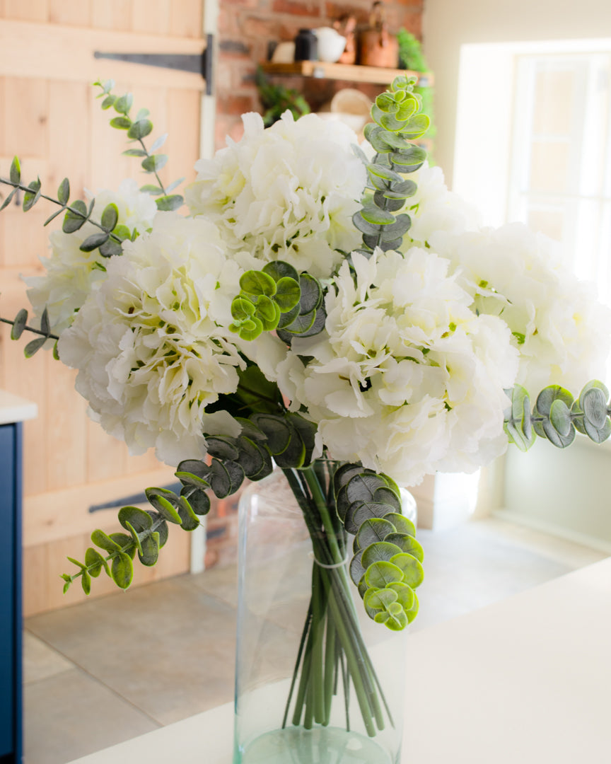 Luxury White Hydrangea Bouquet