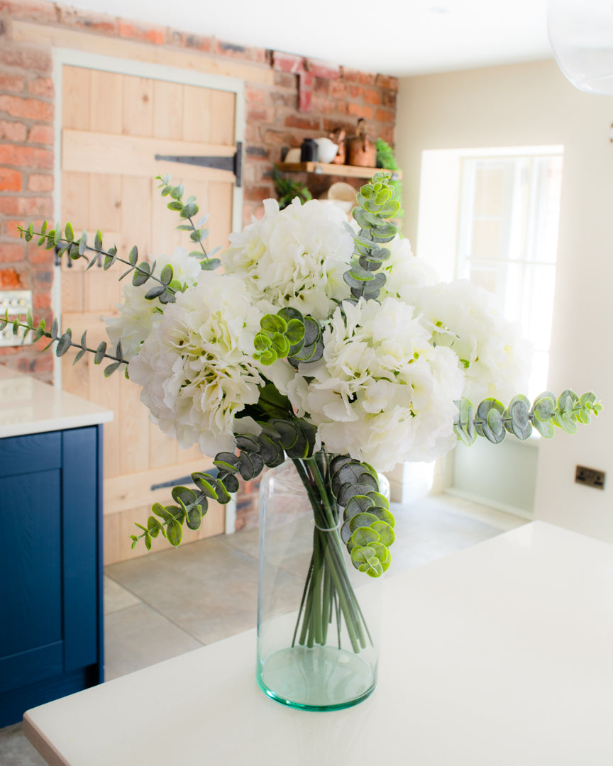 Luxury White Hydrangea Bouquet