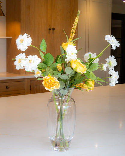 Yellow Spring Arrangement in Vase