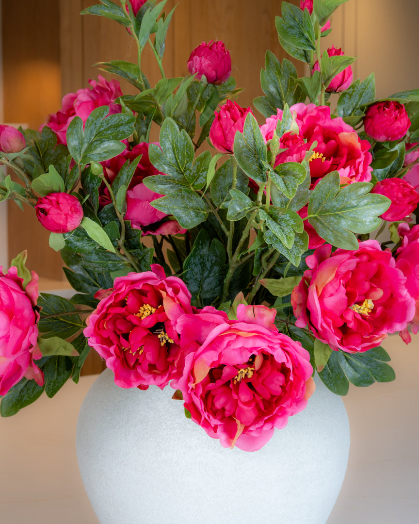 Large Peony Spray - Pink