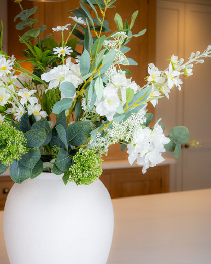 White and Spring Green Bouquet