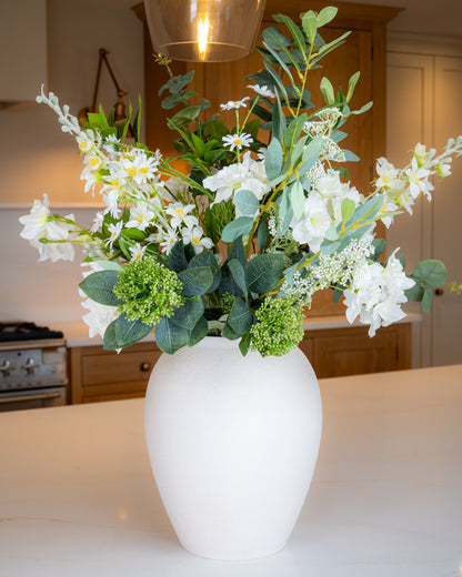 White and Spring Green Bouquet