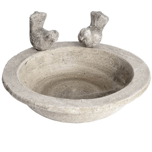 Stone Bird Bowl