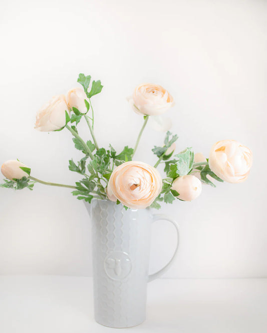 Pastel Pink Ranunculus Stem